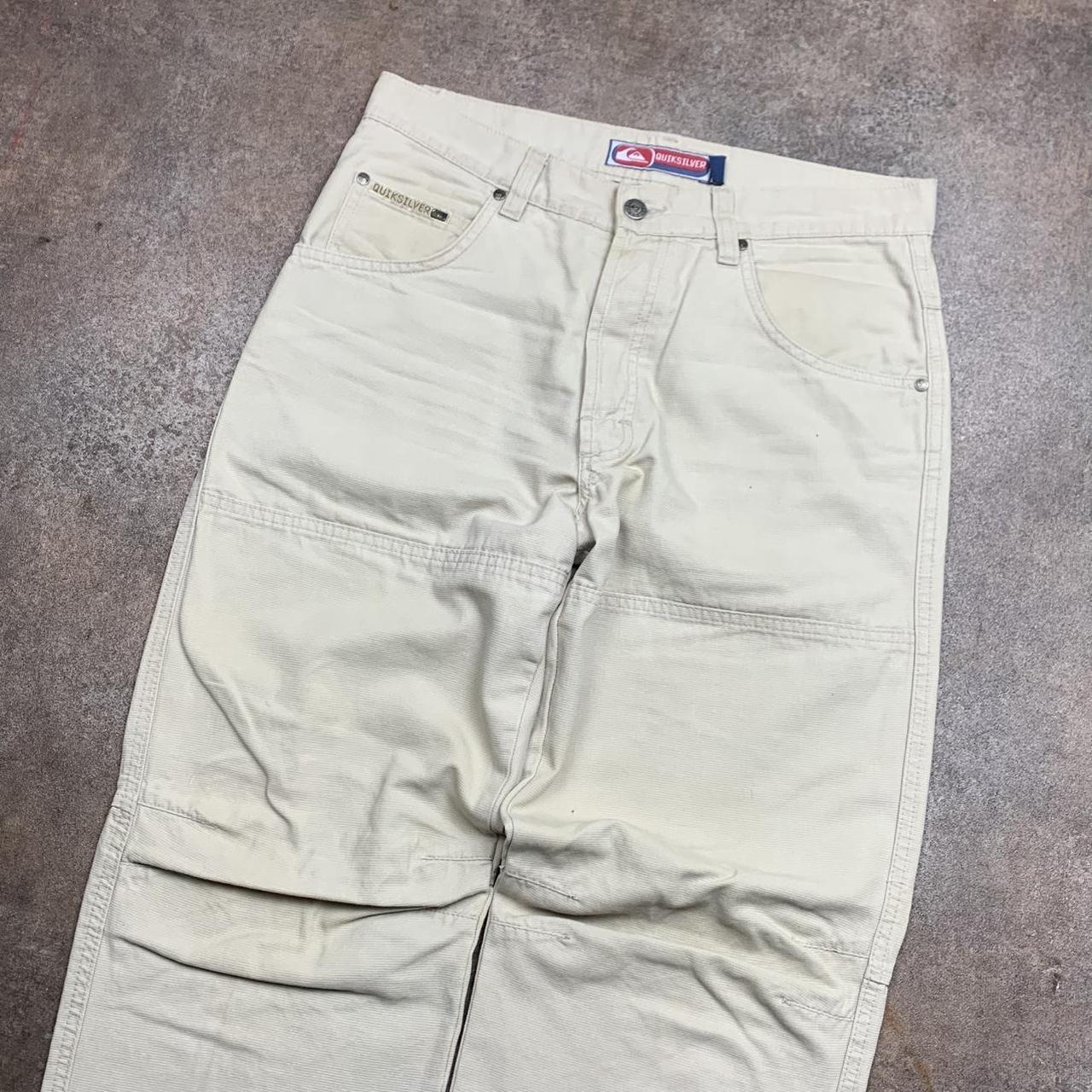 Quiksilver 90s baggy cream beige jeans