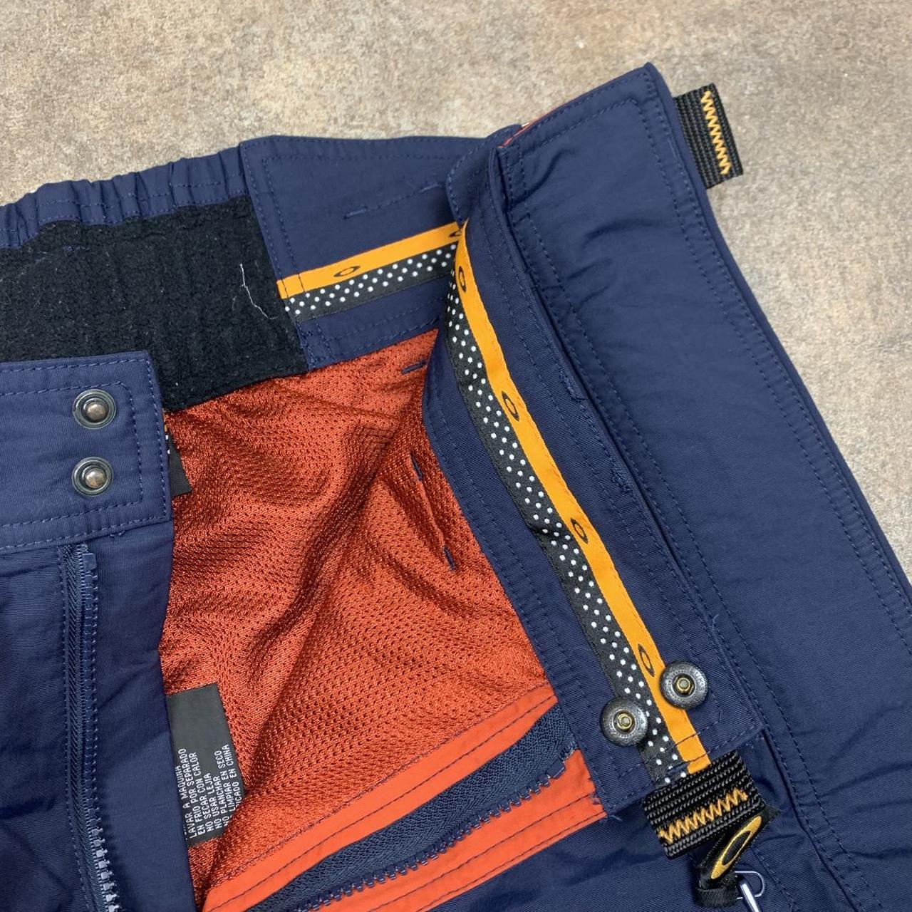 Oakley Software 90s baggy technical ski navy salopettes