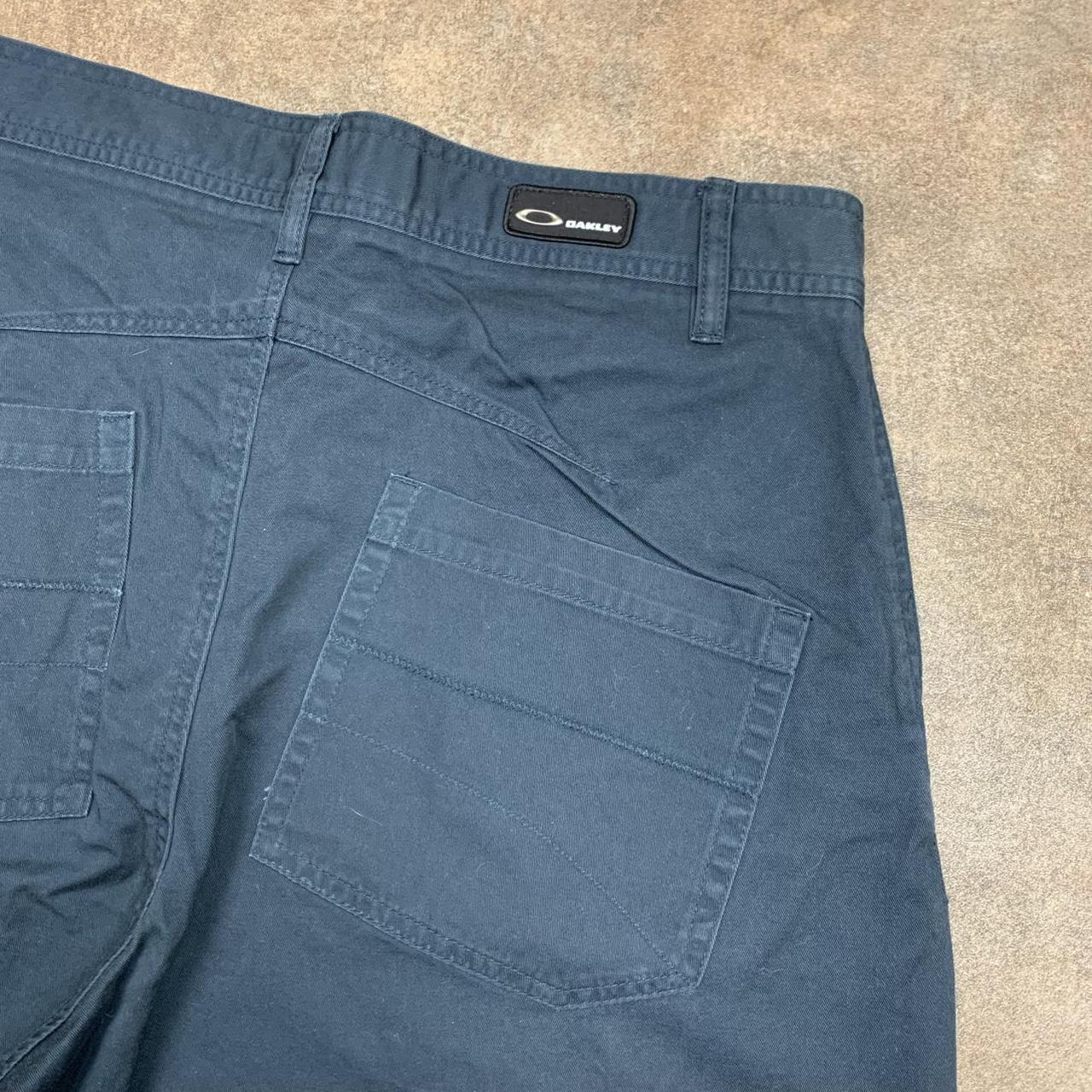 Oakley Software 00s navy baggy denim shorts
