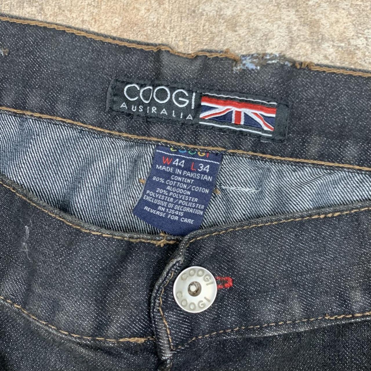 Coogi 00s graphic navy denim jeans