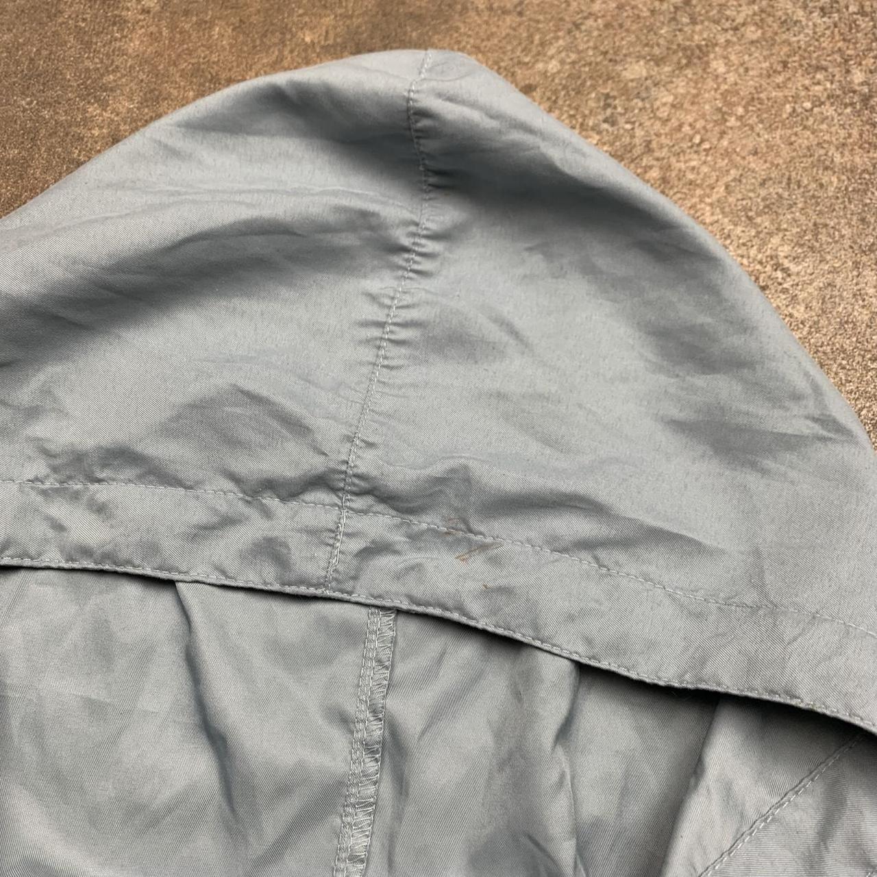 Quiksilver Silver Edition 90s light grey windbreaker jacket