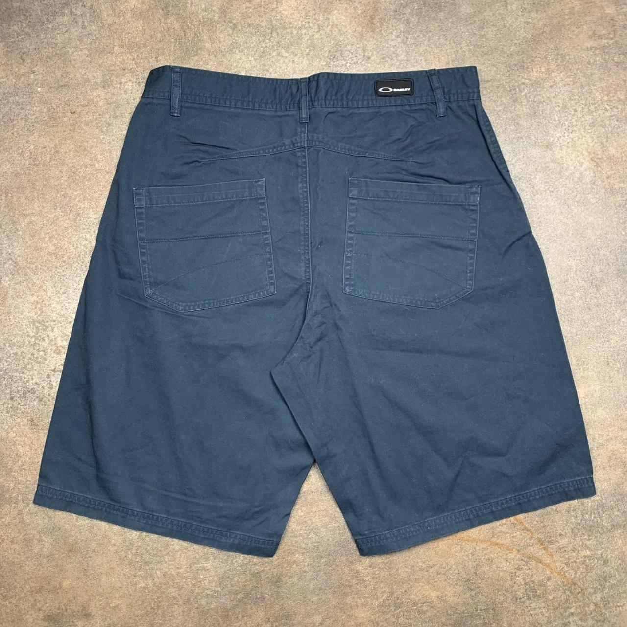 Oakley Software 00s navy baggy denim shorts