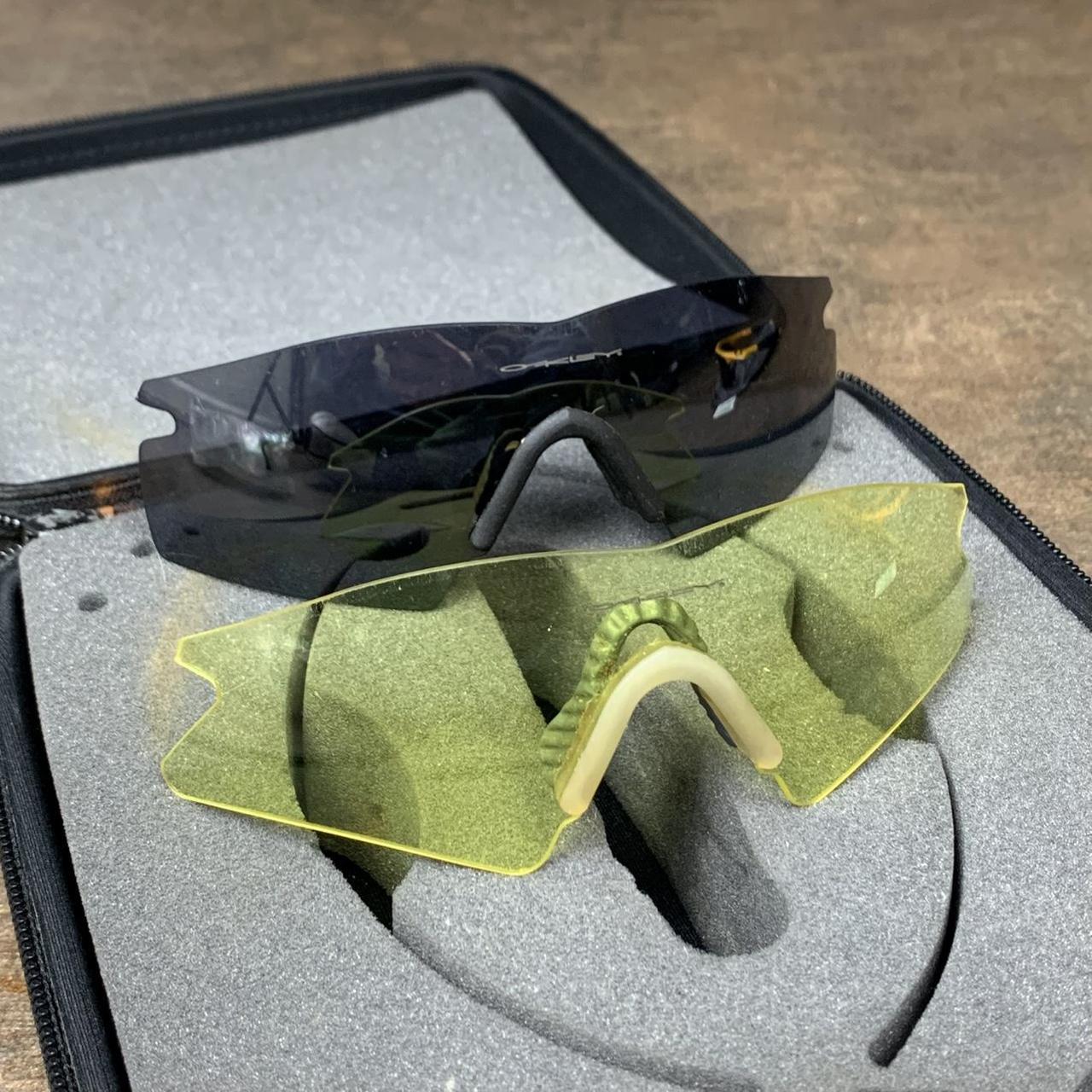 Oakley Software 90s Pro M Frame yellow black sunglasses