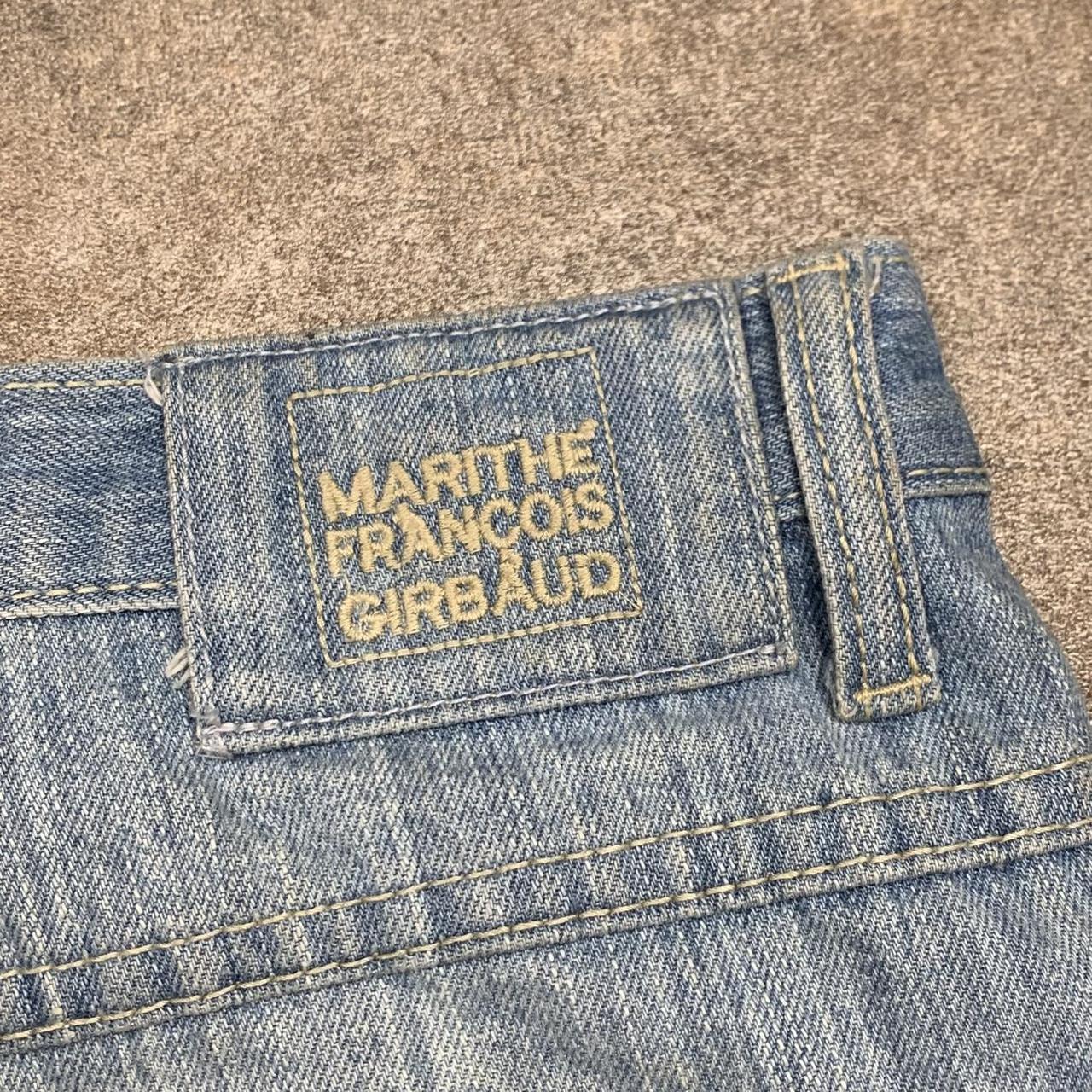 Marithé + François Girbaud 00s baggy pale blue jorts