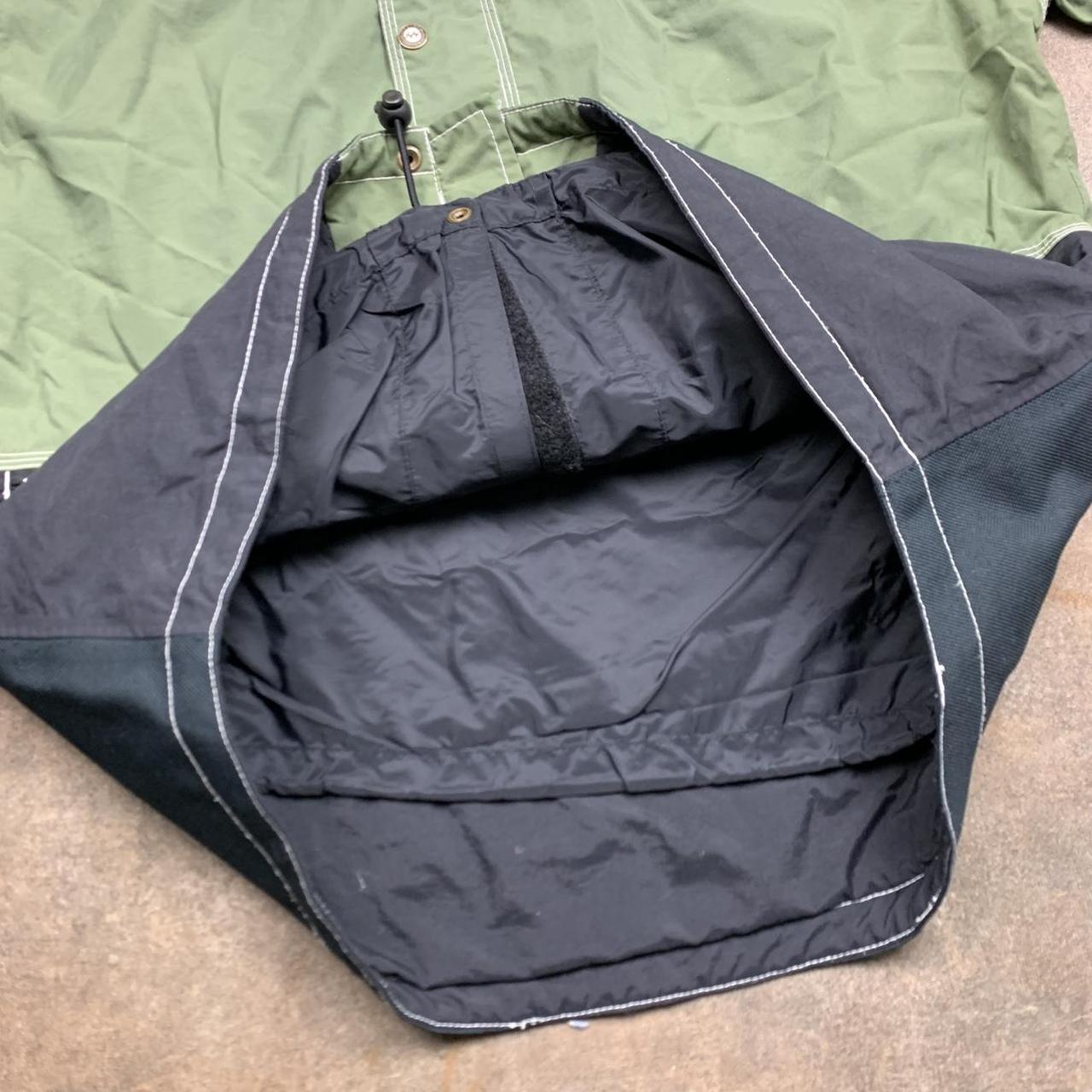 Billabong heavy weather 90s black green jacket