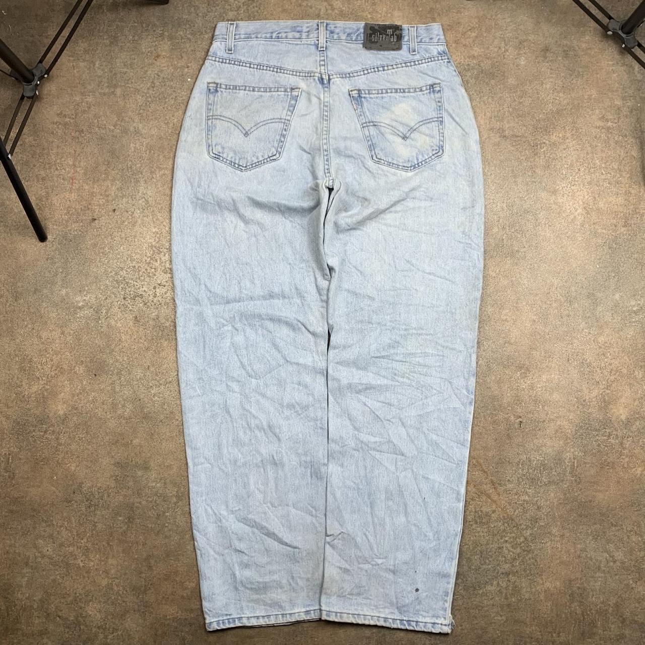 Levi’s Silvertab 00s baggy pale blue denim jeans