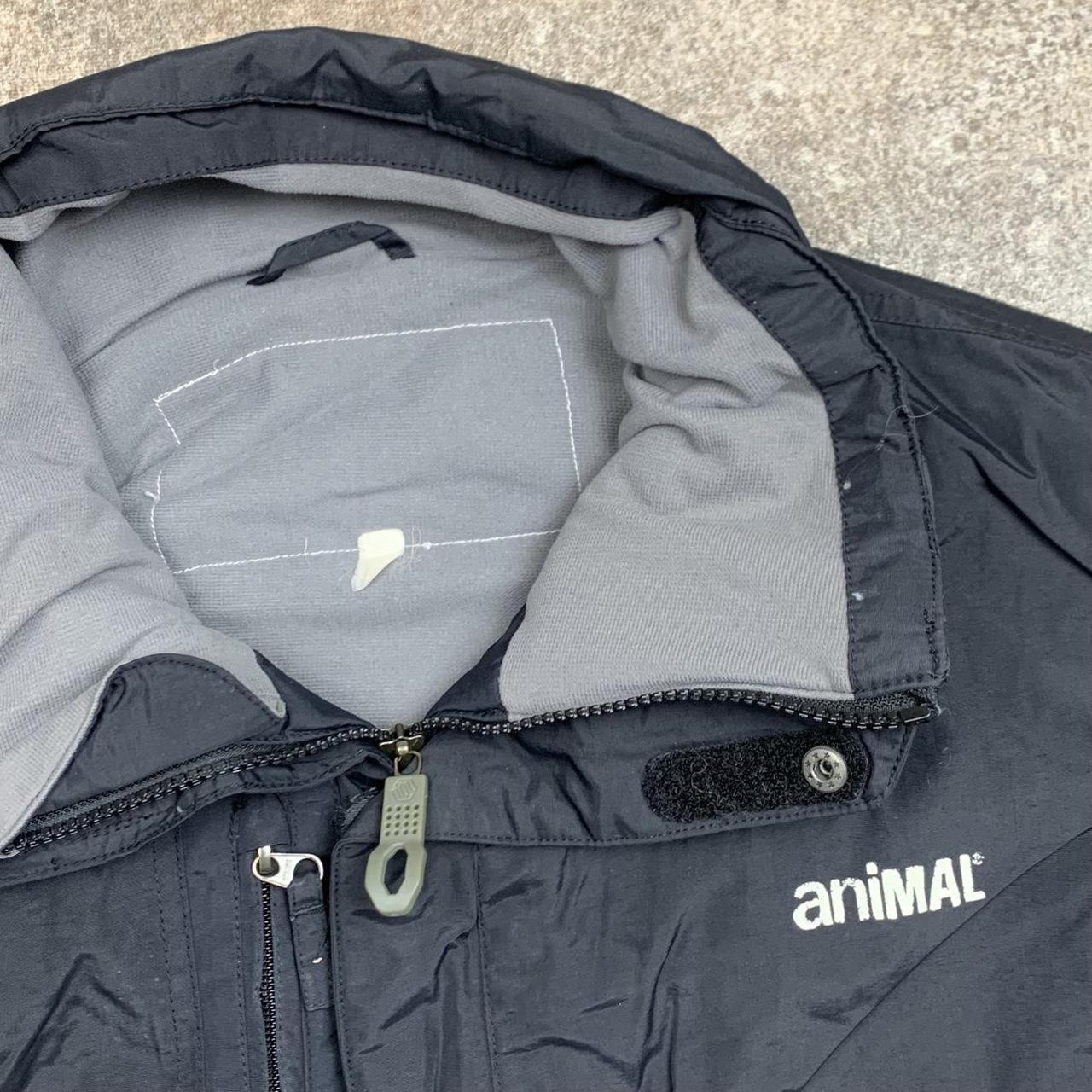 Animal 00s technical black ski jacket
