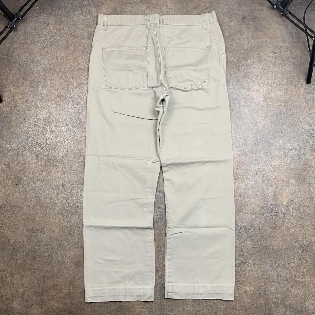 Oakley Software 00s cream beige baggy jeans