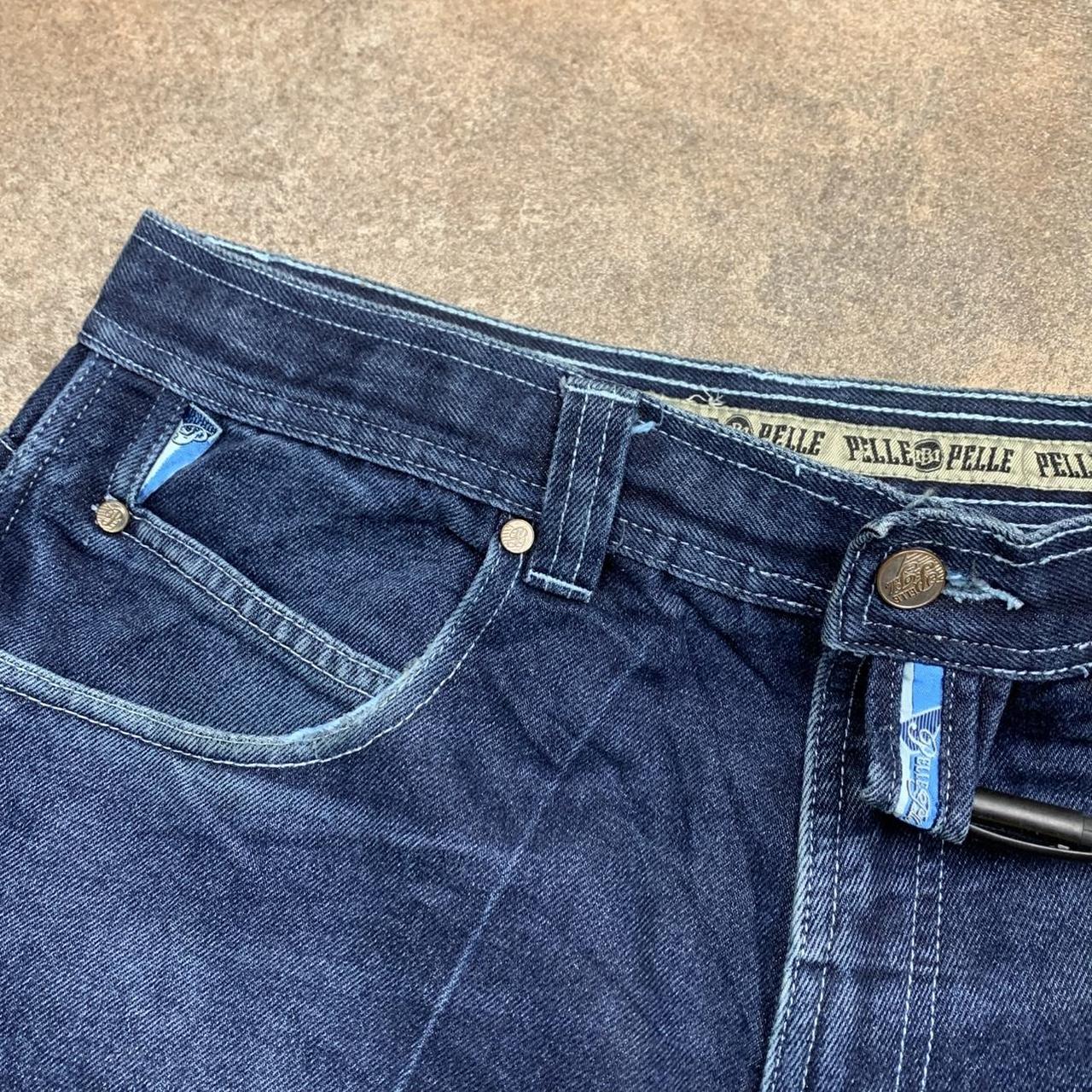 Pelle Pelle 90s baggy graphic carpenter denim jeans