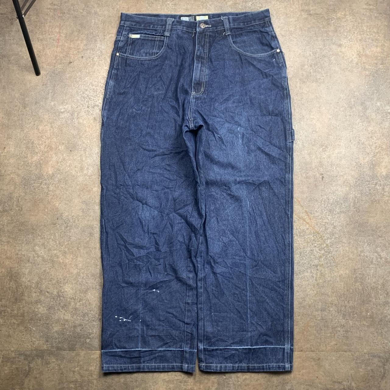 Southpole 00s baggy navy carpenter denim jeans