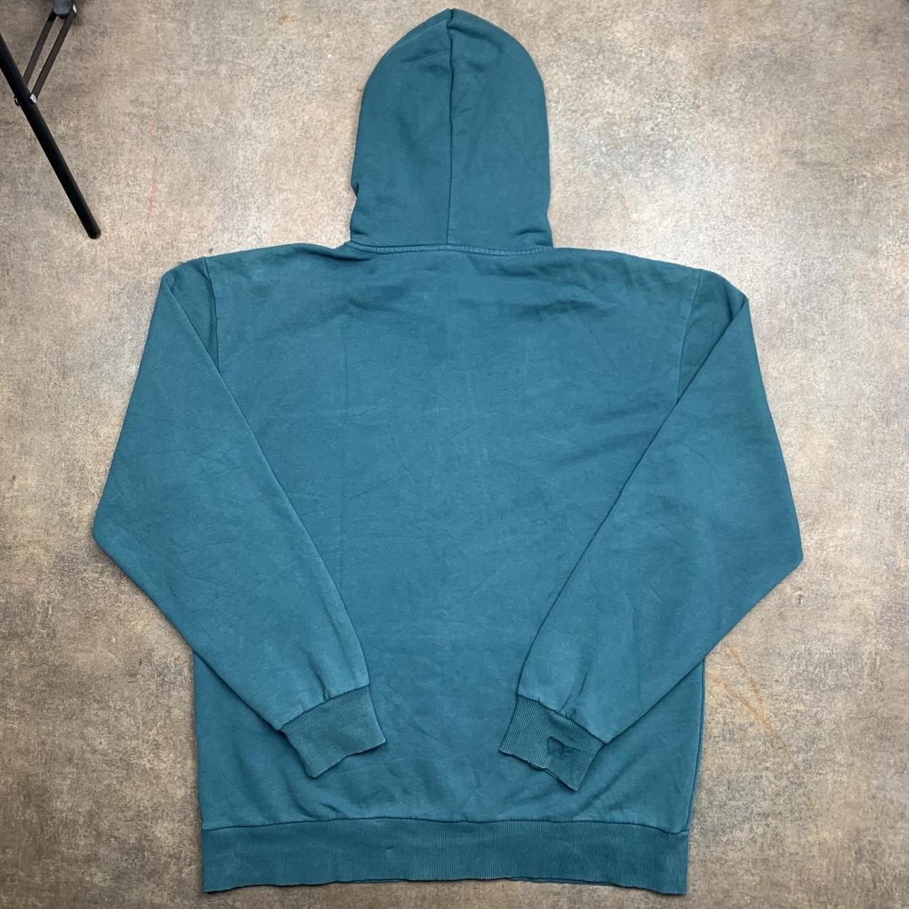 DC Shoes 00s graphic blue zip hoodie