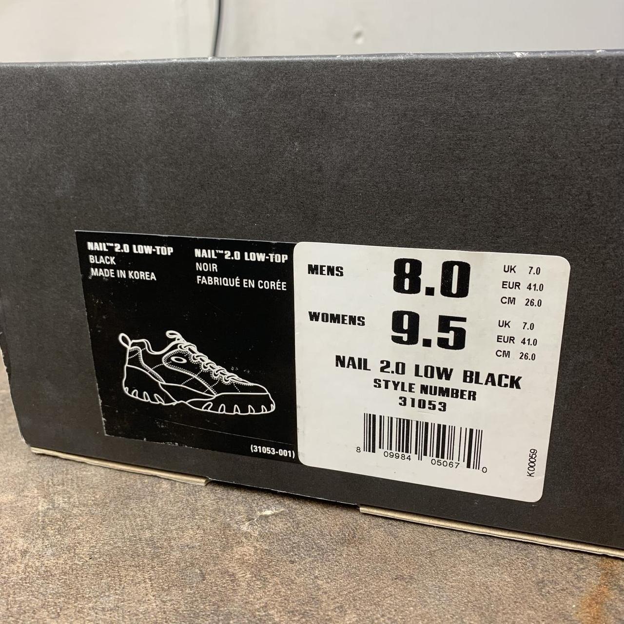 Oakley Software 90s black nail 2.0 low top chunky shoes