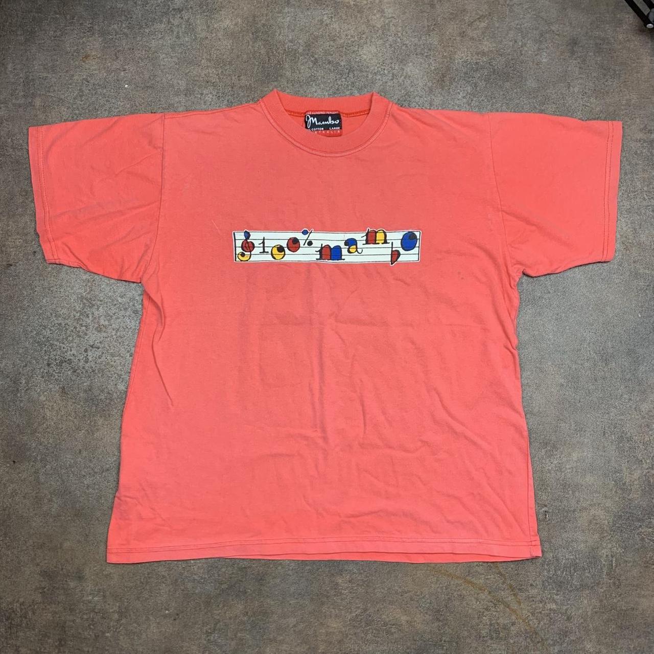 Mambo 1990 hot pink graphic tee