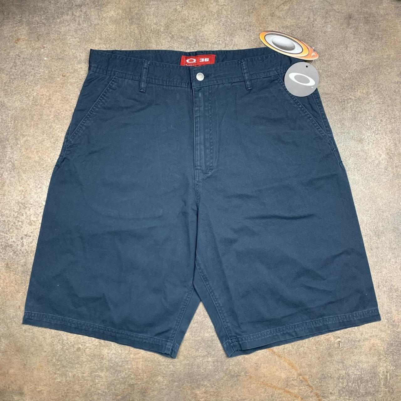 Oakley Software 00s navy baggy denim shorts