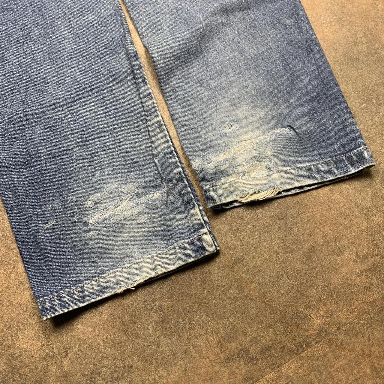 Southpole 00s graphic blue denim jeans