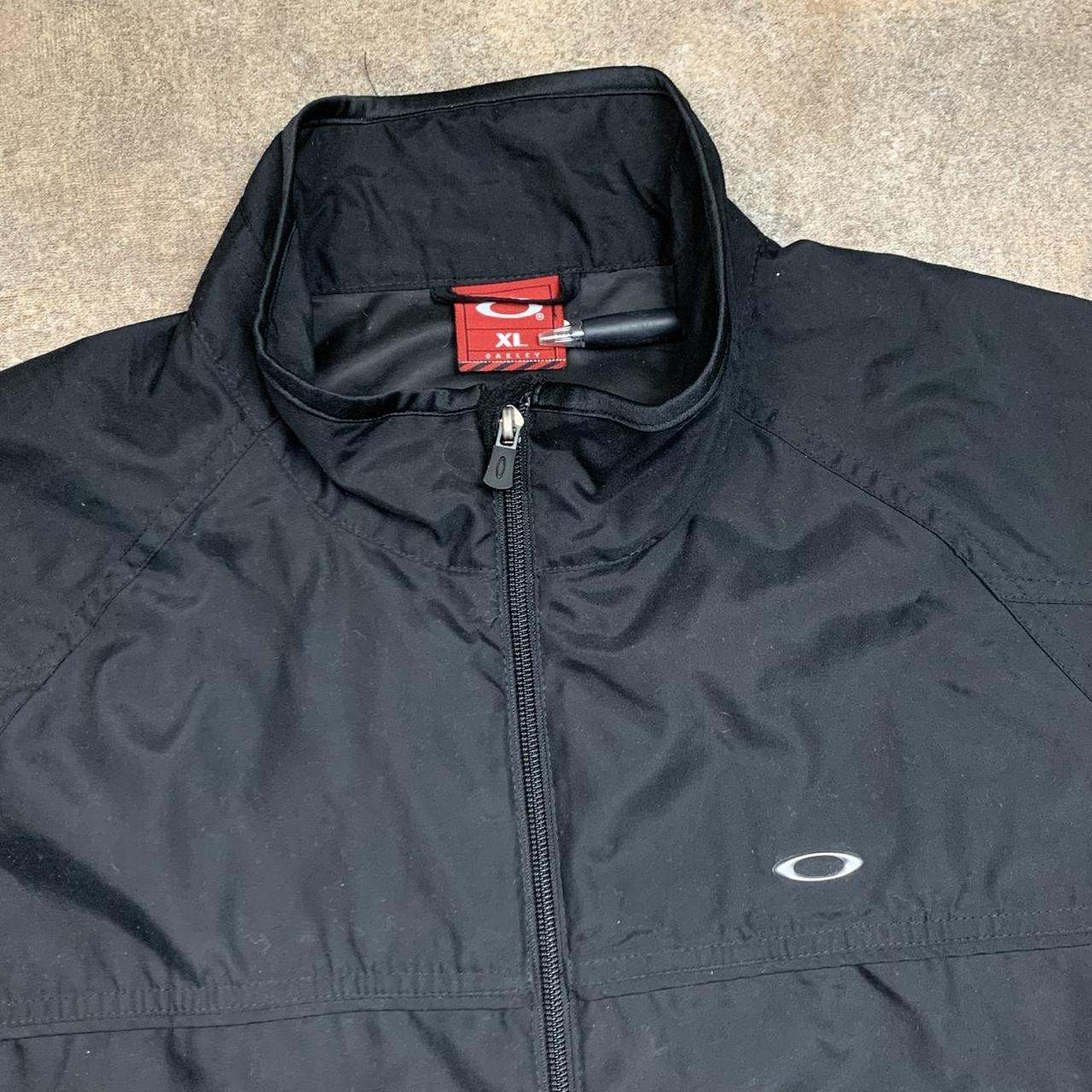 Oakley Software 00s black grey logo track jacket