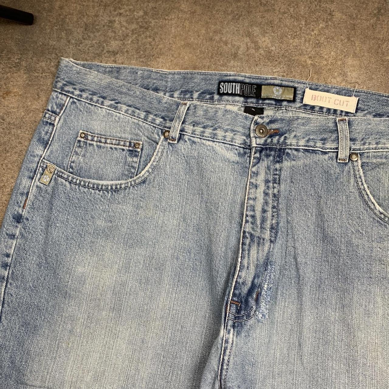 Southpole bootcut 00s blue baggy denim jeans
