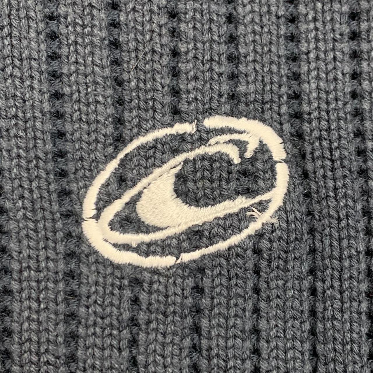 O'Neill 00s navy logo zip cardigan