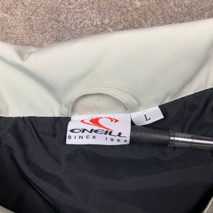 O'Neill 00s white graphic jacket