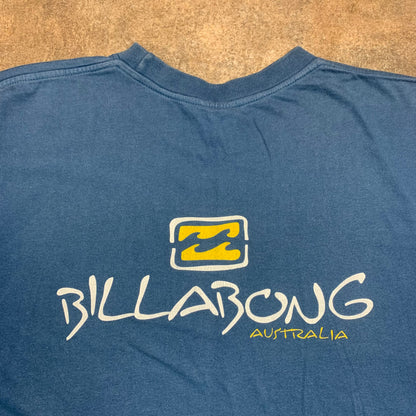 Billabong Australia 90s blue graphic tee