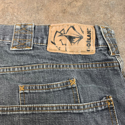 Goeland 00s grey baggy skull jeans