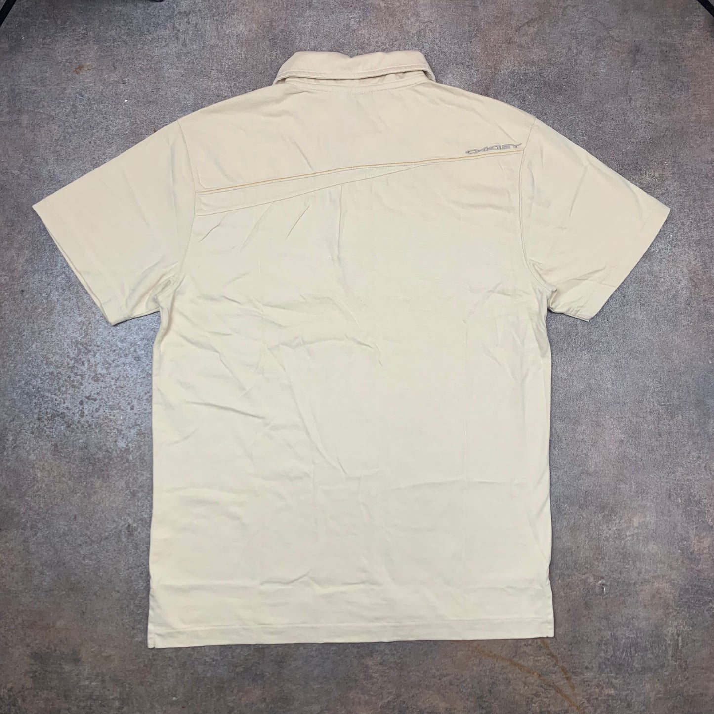 Oakley 00s deadstock graphic polo shirt