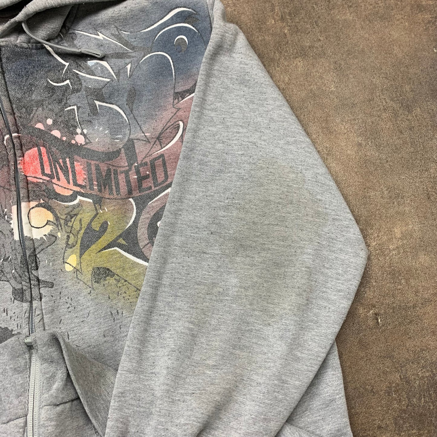 Ecko Unltd. 00s graffiti graphic hoodie (XL)