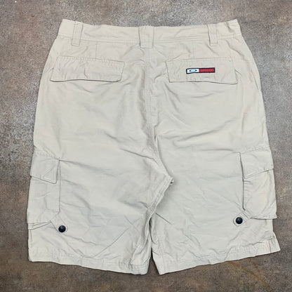 Oakley Software 00s cream baggy cargo shorts