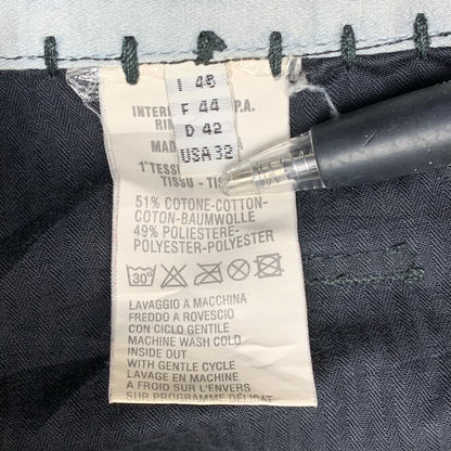 Marithé + François Girbaud 00s corduroy twisted jeans