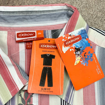 Oxbow 00s deadstock graphic button shirt