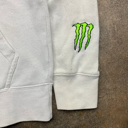 Fox Racing Monster Energy 00s graphic grunge hoodie