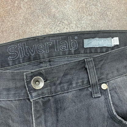 Levi's Silvertab 00s black grey baggy jeans