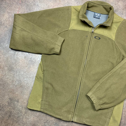 Oakley Software 00s khaki fleece (M)