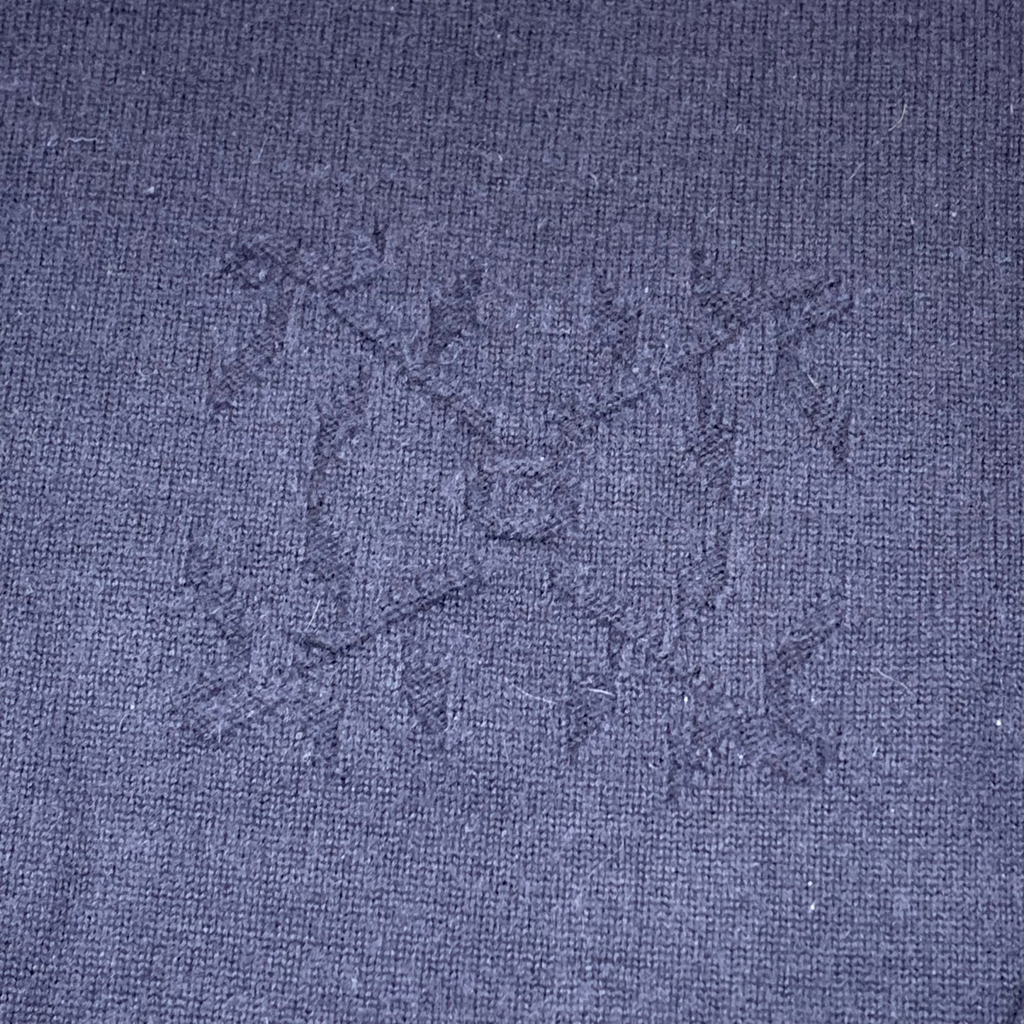 Oxbow 90s navy graphic knit (M)