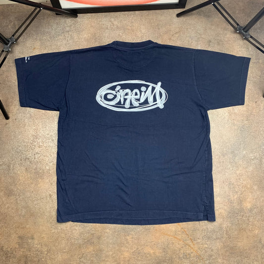 O'Neill 00s navy graphic boxy tee