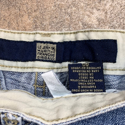 Marithé + François Girbaud 00s baggy jorts (40")