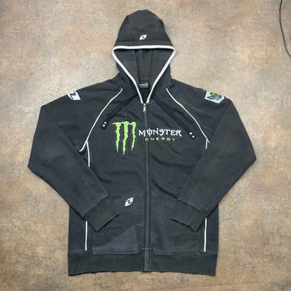 One Industries x Monster Energy 00s graphic hoodie (L)
