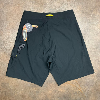 Oakley Software 00s black baggy boardshorts