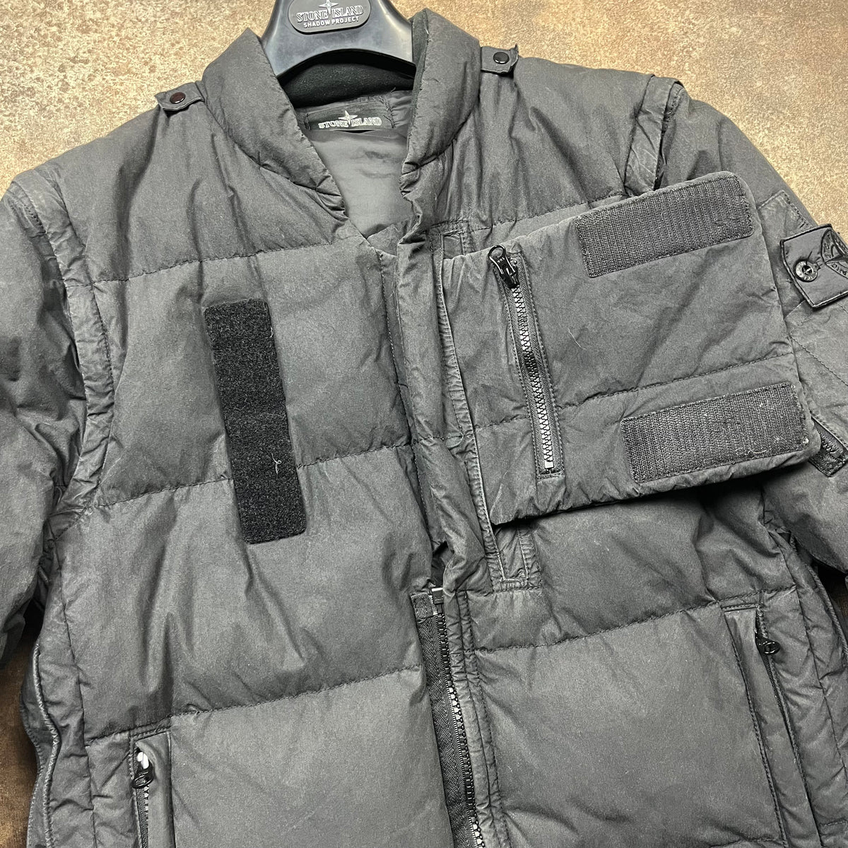 Stone Island Shadow Project down blouson (M)