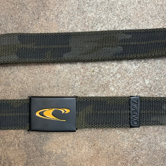 O'Neill 00s khaki camo belt