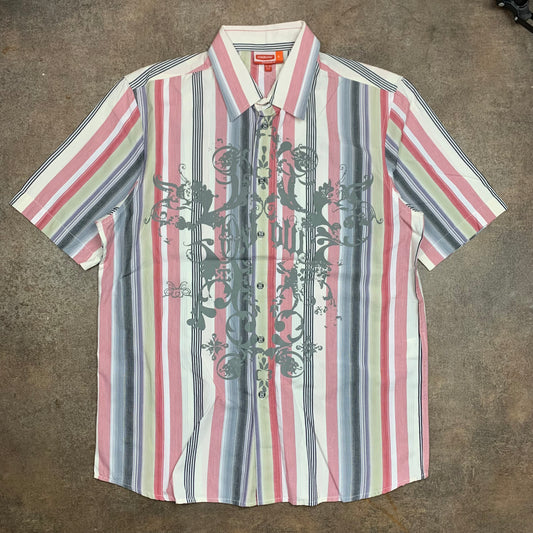 Oxbow 00s deadstock graphic button shirt