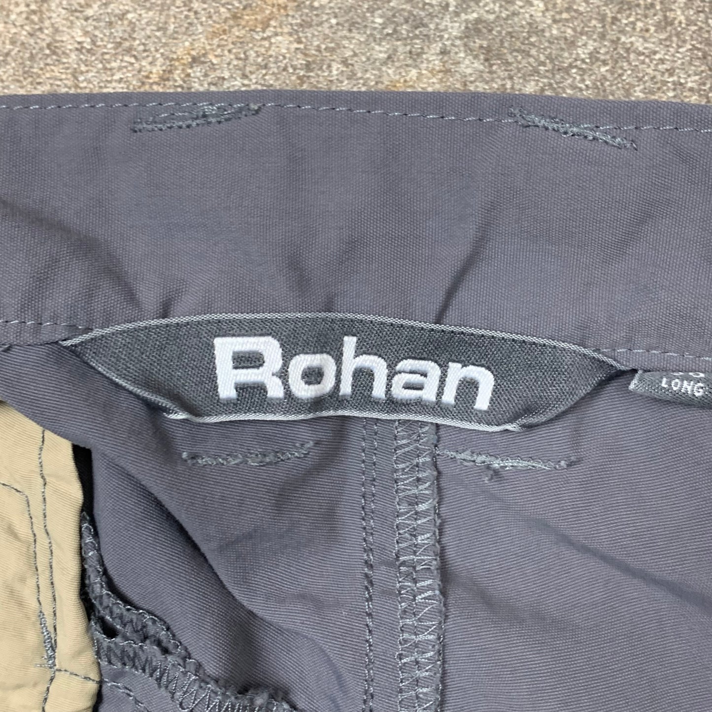 Rohan grey lightweight trousers