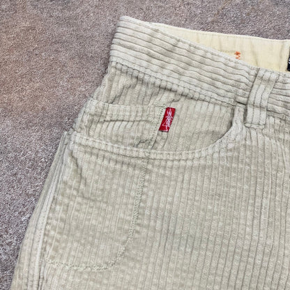 Billabong 00s corduroy graphic jeans (30")