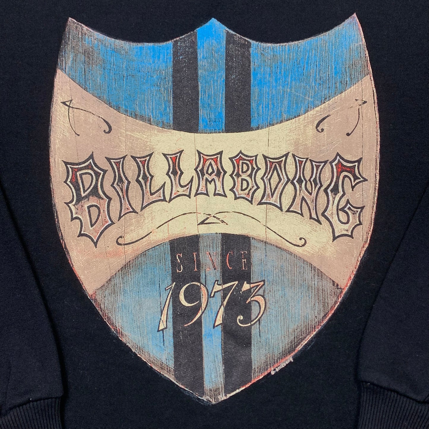 Billabong 1992 boxy graphic sweater (S)