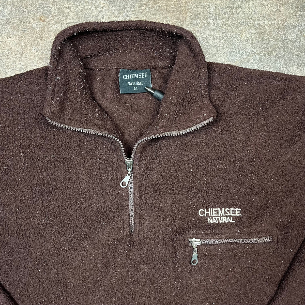 Chiemsee 90s boxy fleece (M)