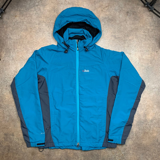Rab Women's vapour rise blue grey jacket