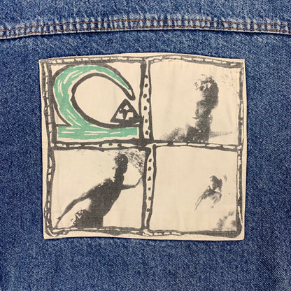 Quiksilver 1989 Tom Carroll graphic jacket