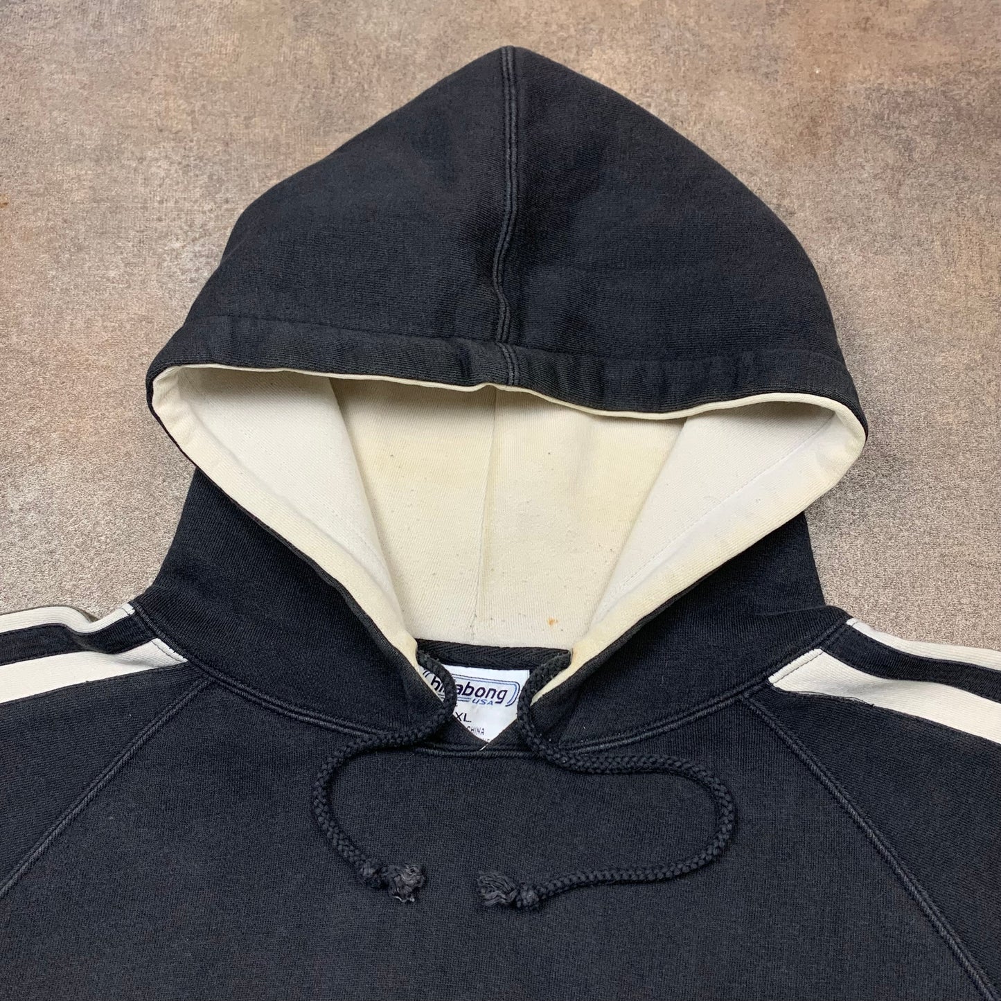 Billabong 90s side stripe hoodie (XL)