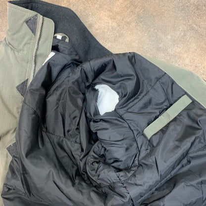O'Neill 00s grey graphic lined jacket