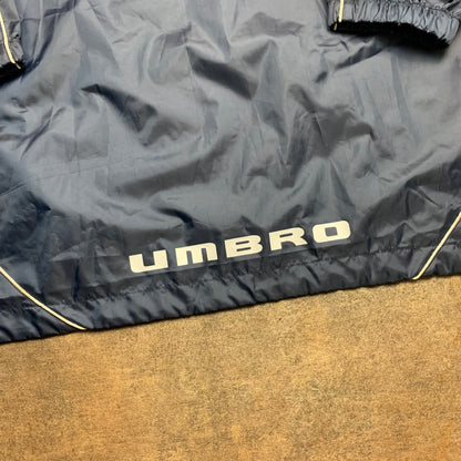 Umbro 00s navy graphic deadstock jacket